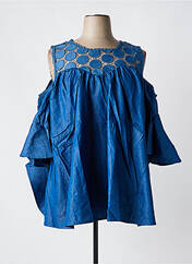 Blouse bleu BUBBLEE pour femme seconde vue