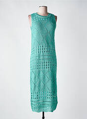 Robe longue vert ESQUALO pour femme seconde vue