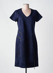 Robe mi-longue bleu ONE O ONE pour femme seconde vue