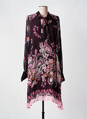 Robe mi-longue violet MAT. pour femme seconde vue