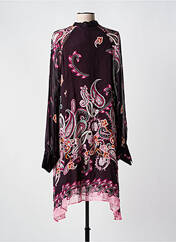 Robe mi-longue violet MAT. pour femme seconde vue