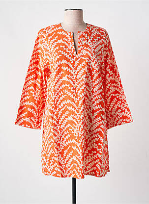 Tunique manches longues orange MASAI pour femme