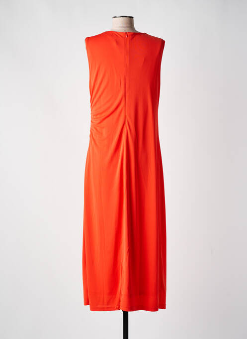 Robe longue orange ESQUALO pour femme