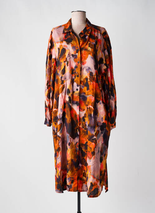 Robe longue orange MASAI pour femme