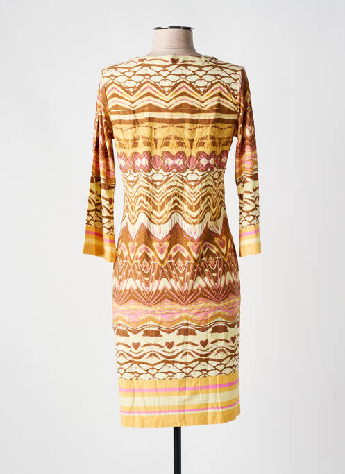 Robe mi-longue jaune ESQUALO pour femme