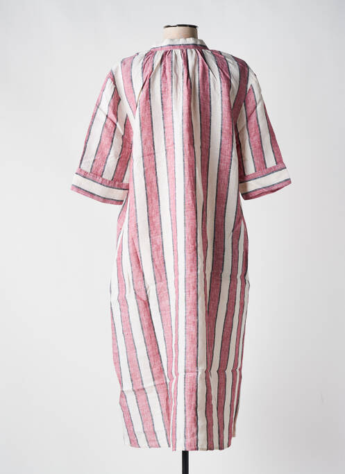 Robe mi-longue rouge MASAI pour femme