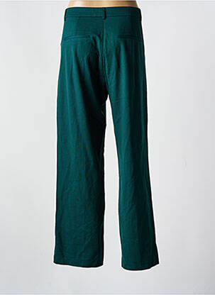 Pantalon droit stretch taille normale vert ZILCH femme