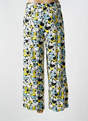 Pantalon large poches taille normale jaune ZILCH femme