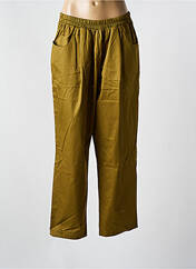 Pantalon droit vert MAT. pour femme seconde vue