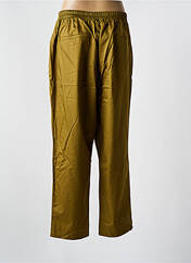 Pantalon droit vert MAT. pour femme seconde vue