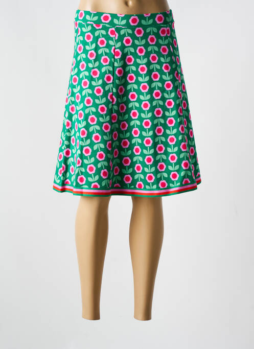 Jupe mi-longue vert BLUTSGESCHWISTER pour femme