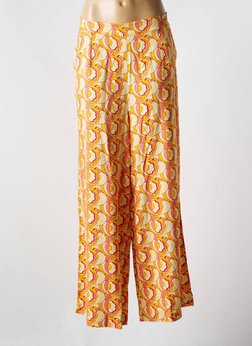 Pantalon large jaune MADEMOISELLE YEYE pour femme