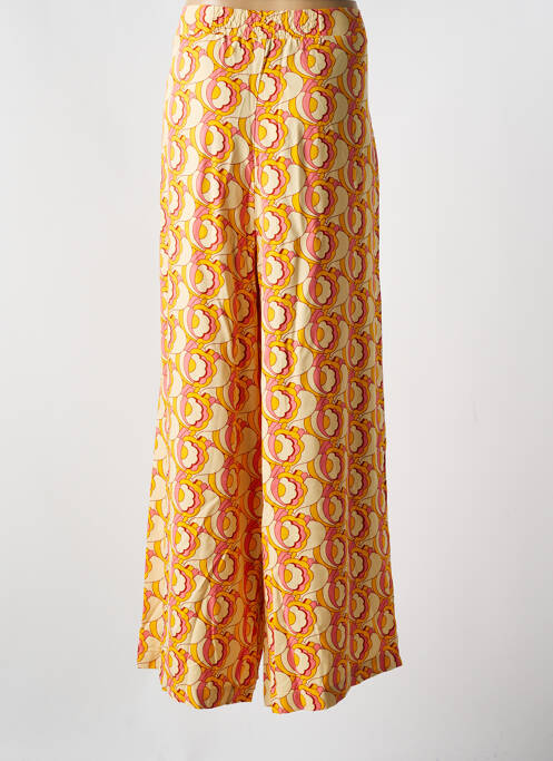 Pantalon large jaune MADEMOISELLE YEYE pour femme