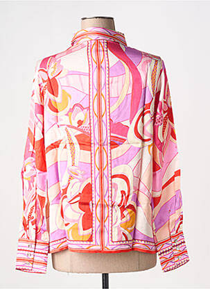 Chemisier coupe fluide manches longues rose ESQUALO femme
