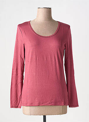 T-shirt manches longues manches longues rose NOA NOA femme