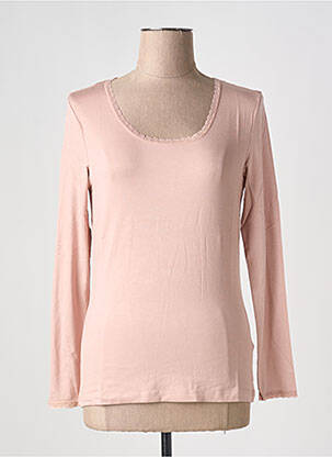 T-shirt manches longues manches longues rose clair NOA NOA femme