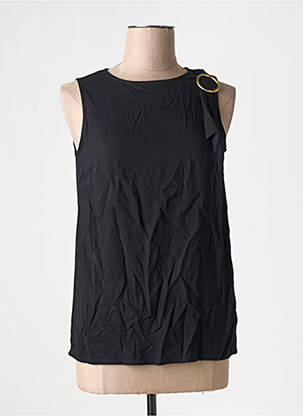 Débardeur stretch sans manche noir MADEMOISELLE YEYE femme