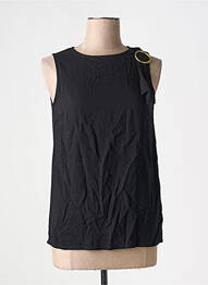 Débardeur stretch sans manche noir MADEMOISELLE YEYE femme