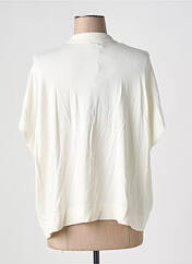 Gilet manches longues beige ZILCH pour femme seconde vue