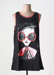 Débardeur noir AÏKHA pour femme seconde vue