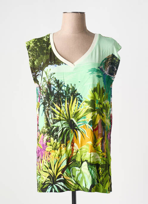 Débardeur vert AN II VITO pour femme