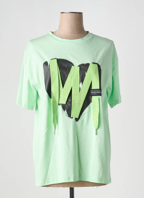 T-shirt vert AÏKHA pour femme