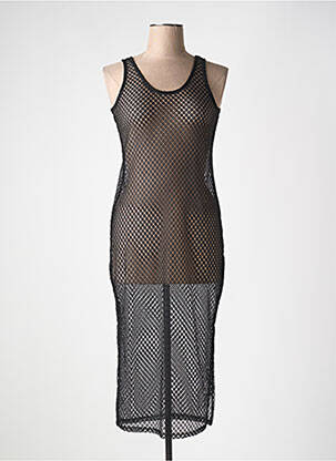 Robe de plage sans manche noir YSABEL MORA femme