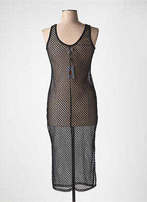 Robe de plage sans manche noir YSABEL MORA femme
