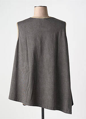 Tunique sans manche col rond noir URBAN BY ALEMBIKA femme