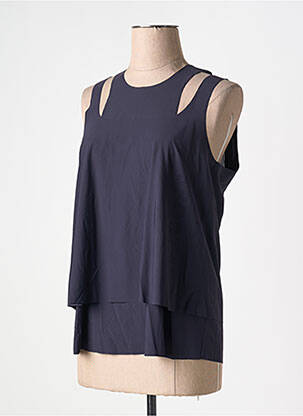 Top stretch sans manche bleu SPORTALM femme