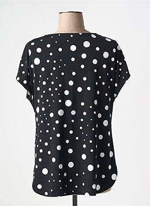 Top stretch manches courtes noir JOSEPH RIBKOFF femme