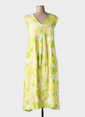 Robe longue jaune SCORZZO pour femme seconde vue