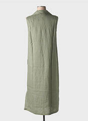 Robe mi-longue vert CHARMING SMILE pour femme seconde vue