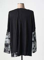 T-shirt noir OZAI N KU pour femme seconde vue