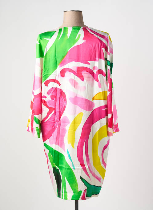 Robe courte rose CHARMING SMILE pour femme