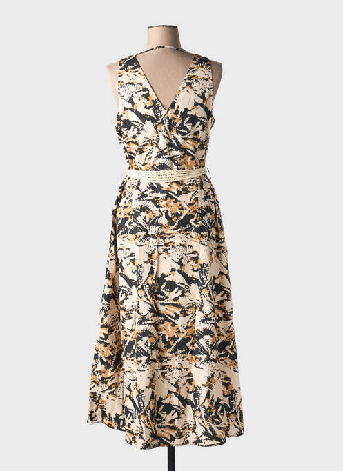 Robe longue beige EVA KAYAN pour femme