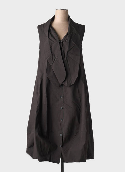 Robe mi-longue noir GERSHON BRAM pour femme