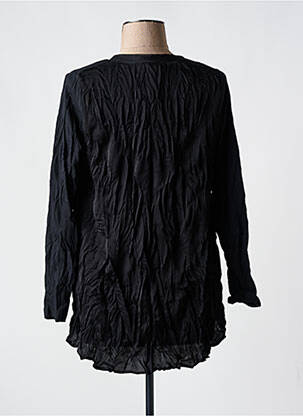 Blouse manches longues manches longues noir OZAI N KU femme