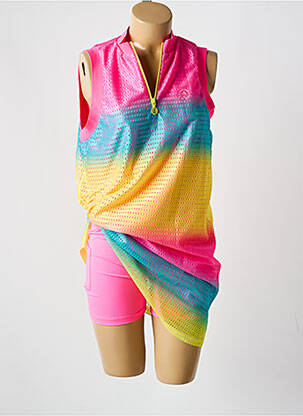 Ensemble short taille élastique rose SPORTALM femme
