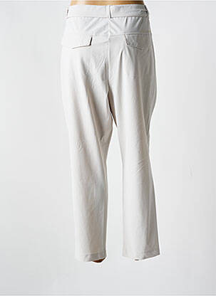 Pantalon droit stretch taille normale gris RAFFAELLO ROSSI femme