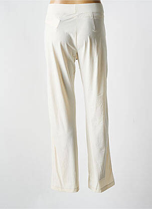 Pantalon droit stretch taille normale beige RAFFAELLO ROSSI femme