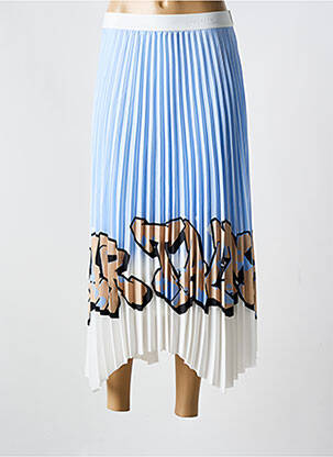Jupe longue imprimé fantaisie bleu SPORTALM femme