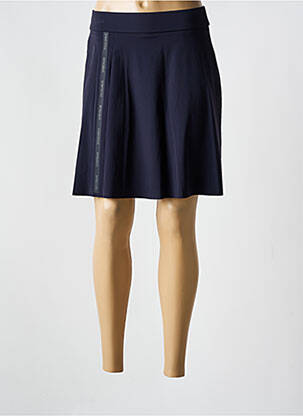 Jupe courte coupe droite bleu SPORTALM femme