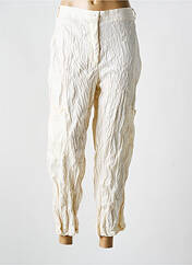 Pantalon 7/8 beige OZAI N KU pour femme seconde vue