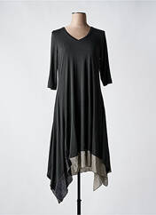 Robe longue noir OZAI N KU pour femme seconde vue