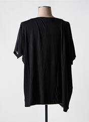 T-shirt noir OZAI N KU pour femme seconde vue