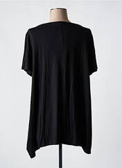 T-shirt noir OZAI N KU pour femme seconde vue