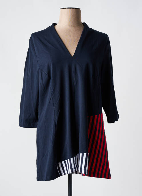 Blouse bleu ALEMBIKA pour femme