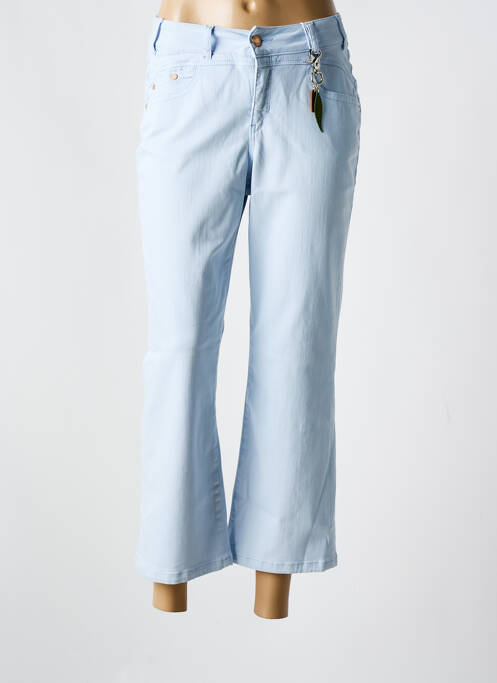 Jeans coupe droite bleu RECOVER C.C. pour femme