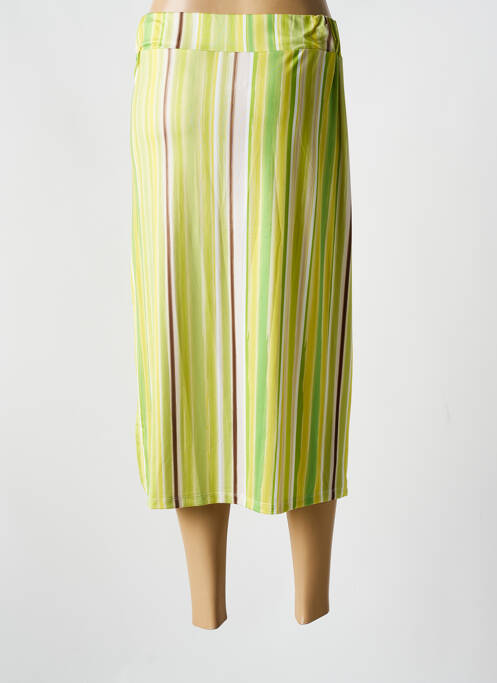 Jupe longue vert SCORZZO pour femme